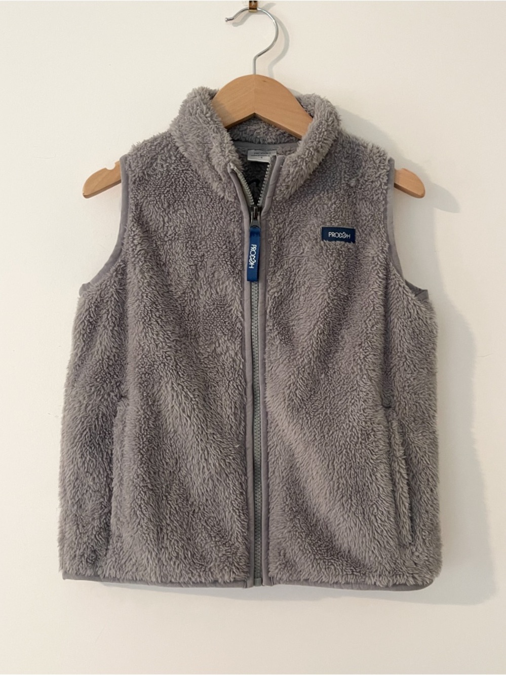 PRODOH VGUC Gray Sherpa Fleece Zip Up
Vest